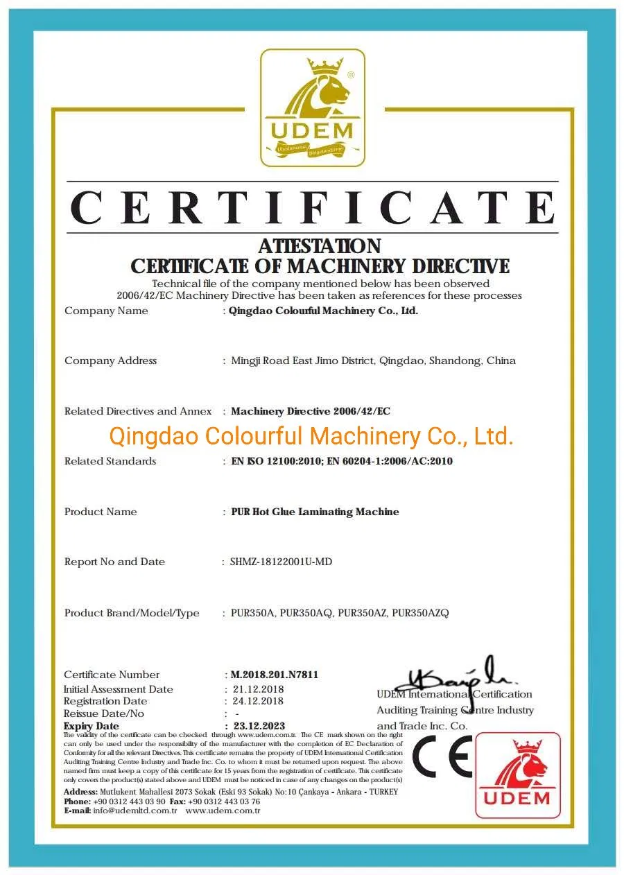 Profile Laminating Machine for PVC Board From China