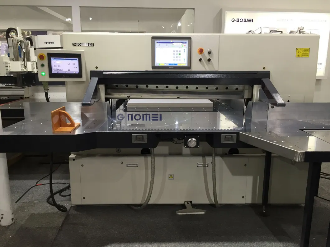 Program Control Paper Cutting Machine /Paper Cutter/Guillotine (137S)