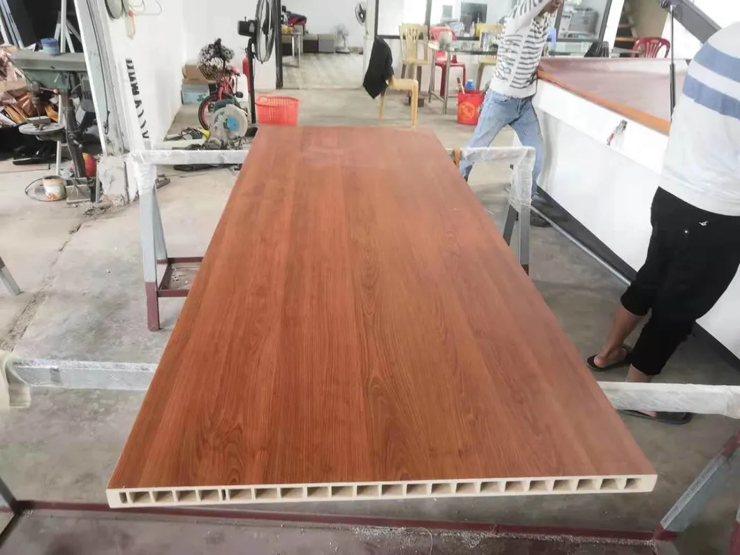 PVC Film MDF HPL CPL Leather etc Panel Laminating Machine