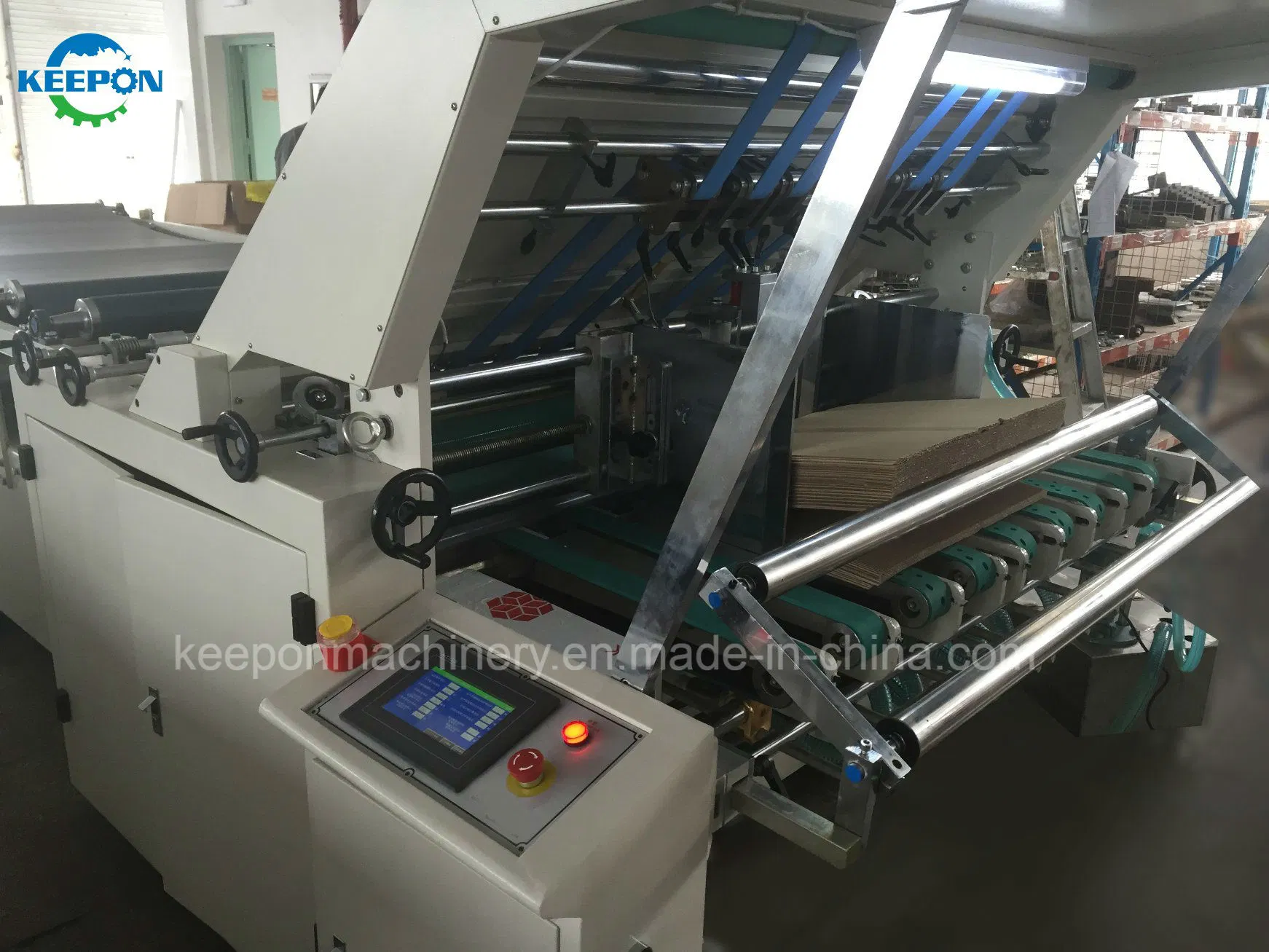 Semi Automatic Flute Lamination Machine for Corrugated Cardboard