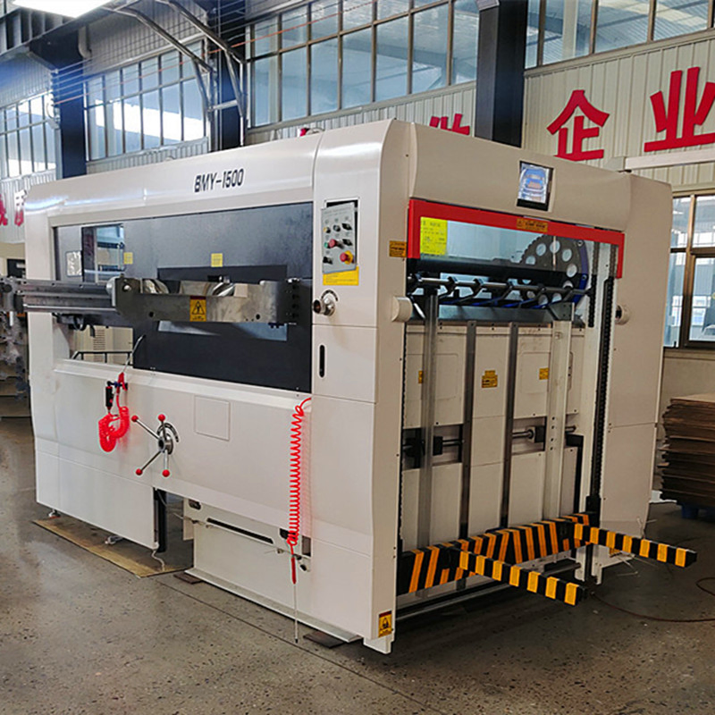 Semiautomatic Carton Cardboard Platen Die Cutting Machine