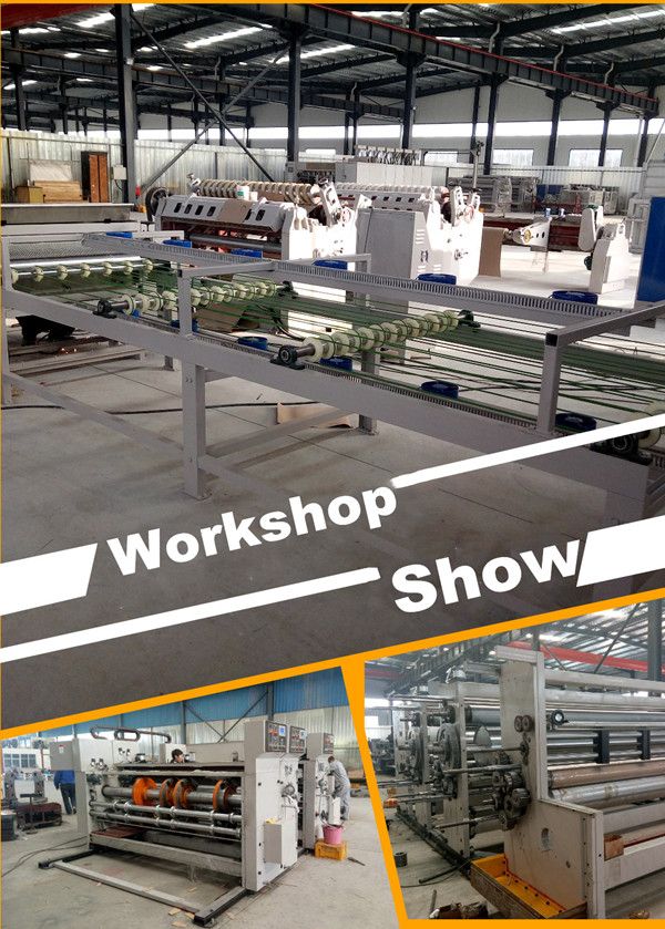 Semiautomatic Corrugated Paperboard Flute Laminator Machine