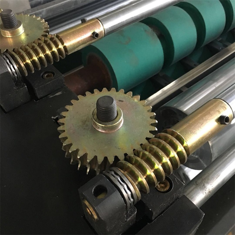 Semiautomatic Corrugated Paperboard Flute Laminator Machine
