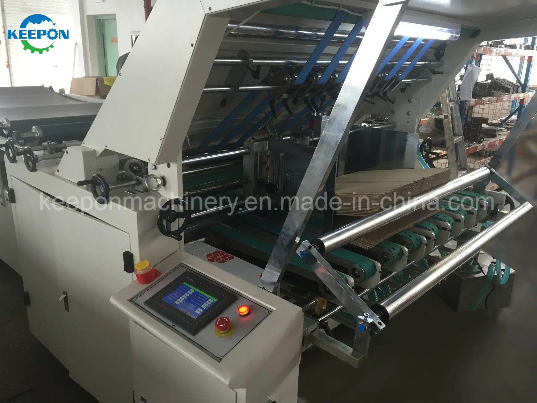 Semiautomatic Flute Laminator Machine (FM-1300/ 1450 /1600)