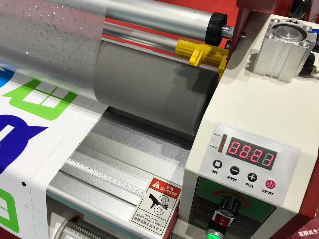 Tj-170 Cold Hot Thermal Automatics LCD Display Rolls Wide Format Cardboard Laminator Machines