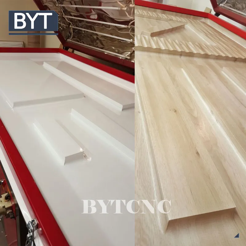 Woodworking PVC/Paper/Membrane Vacuum Press Laminating Machine