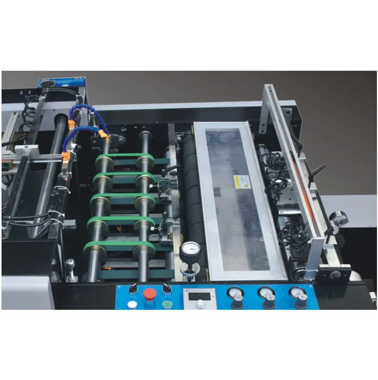 Yfma-800 Desktop Double Sides Anti-Roll Hot Laminator Machine