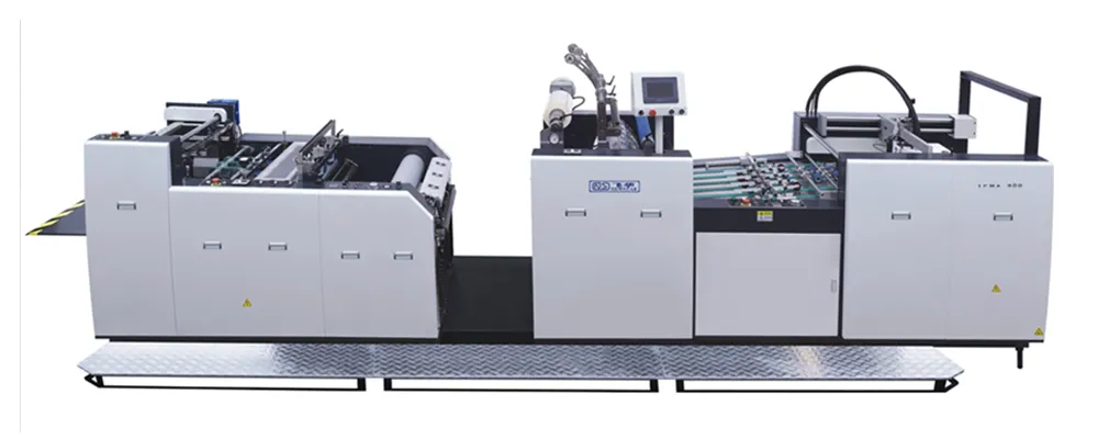 Yfma-800 Desktop Double Sides Anti-Roll Hot Laminator Machine
