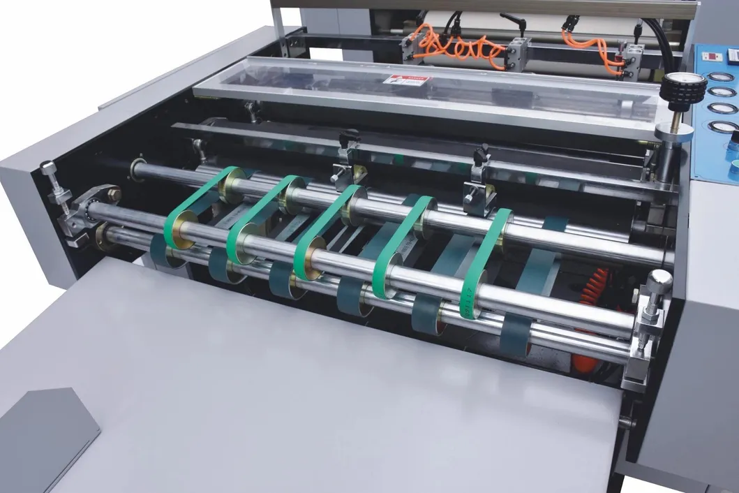 Yfmb-1100b High Production Efficiency Laminator, Manual Paper Bag Sheet Feeding Auto Cutting Semi Automatic Thermal Laminating Machine with CE Certificate