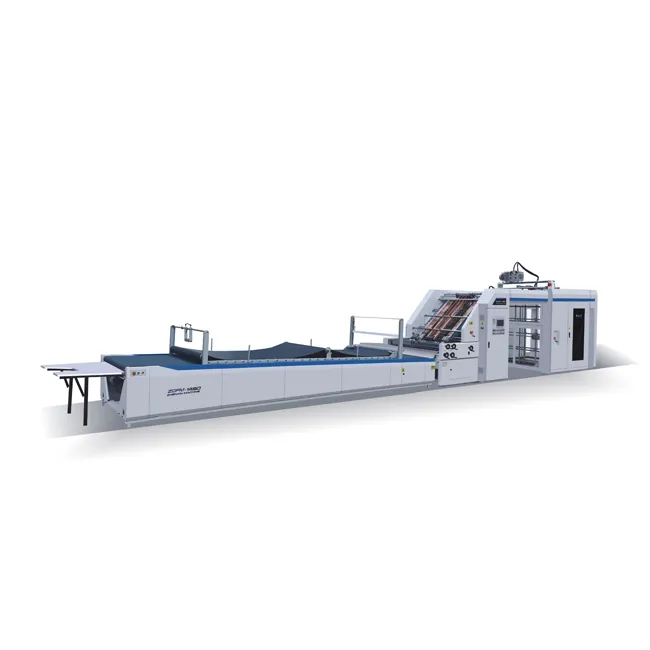 Zm-1450 Fully Automatic Cardboard to Corrugated Paper Laminating Laminator Glue Pasting Machine